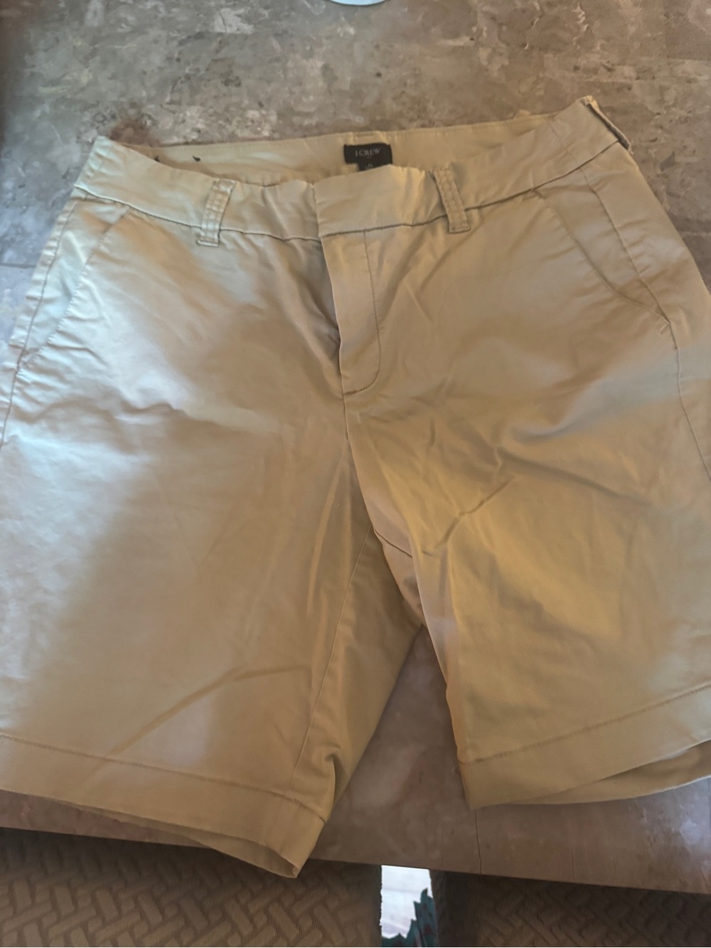 J. Crew Women's Bermuda Shorts in Light Beige